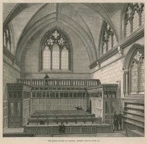 De Koninklijke Hoven van Justitie: Queens Bench, Hof IX door English School