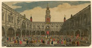 De Royal Exchange, Londen door English School