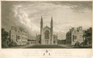 Het Koninklijk Ziekenhuis van St Katherine, Regents Park, Londen door English School