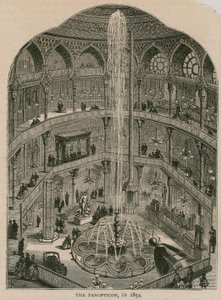 Het Koninklijke Panopticon van Wetenschap en Kunst, Leicester Square, Londen door English School