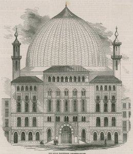 Het Koninklijke Panopticon van Wetenschap en Kunst, Leicester Square, Londen