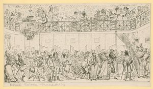 De Koninklijke Salon, Piccadilly, Londen door English School