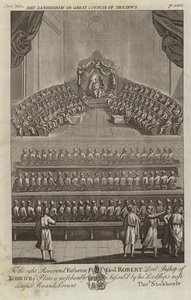 De Sanhedrin of Grote Raad van de Joden door English School