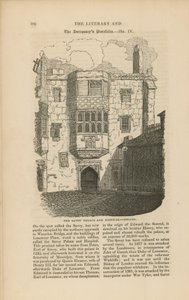 Het Savoy Paleis en ziekenhuis aan de Strand