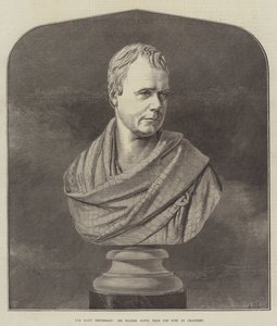De Scott-eeuwfeest, Sir Walter Scott, naar de buste van Chantrey
