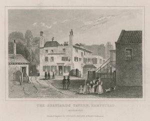 The Spaniards Tavern, Hampstead, Londen door English School