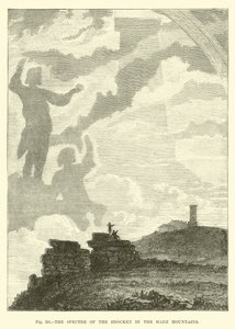 Het Spook van de Brocken in de Harz door English School