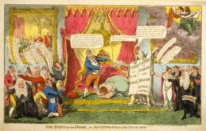 De geest van het boek of anticipatie van het jaar 1813 door English School