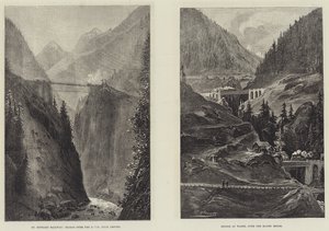 De St Gothard Spoortunnel door English School