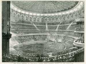 Het staatsconcert in de Royal Albert Hall