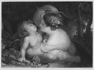 De Gestolen Boog, naar het schilderij in de Vernon Gallery door English School
