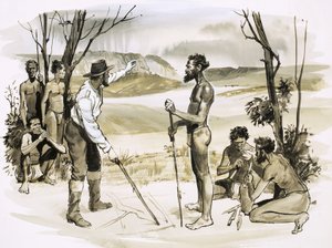 Het verhaal van Australië: John Batman koopt land van de aboriginals