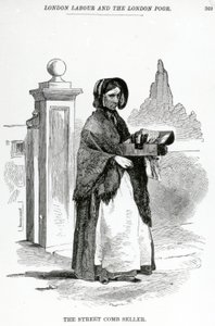 De Straatkamverkoper, c.1840 door English School