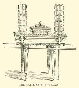 De tafel van de toonbroden door English School
