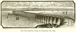 De Tay Brug, voor 28 december 1879