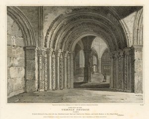 De Temple Church door English School