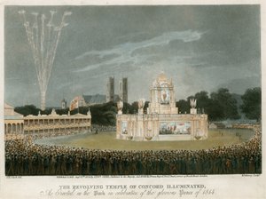 De Tempel van Concord gecreëerd voor de Vrede van 1814