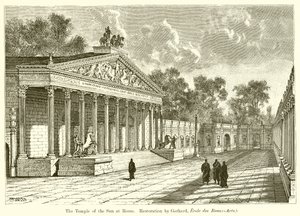 De Tempel van de Zon in Rome door English School