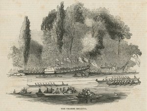 De Thames Regatta door English School