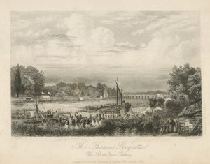 De Thames Regatta door English School