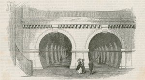De Thames Tunnel door English School