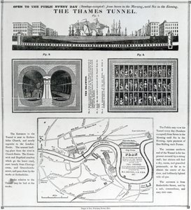 De Thames Tunnel door English School