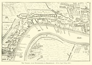 De Theems, van Westminster tot Blackfriars door English School