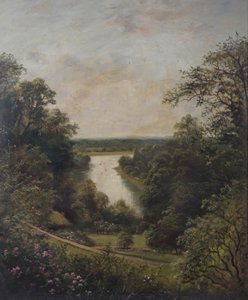 De Theems vanaf de Terrastuinen, Richmond, Surrey