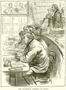 De Tichborne Claimant in de Rechtbank door English School