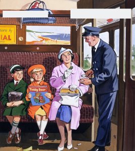 De Kaartjescontroleur door English School