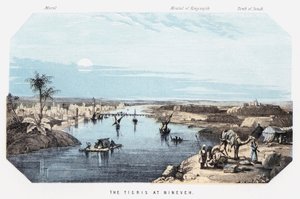 De Tigris bij Nineveh