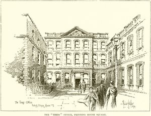 Het Kantoor van de Times, Printing House Square