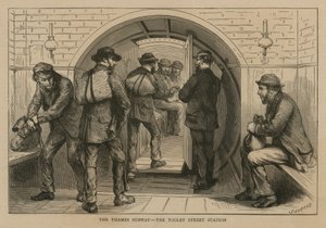 Het Tooley Street Station door English School