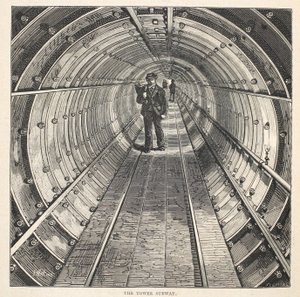 De Tower Subway, 1870 door English School