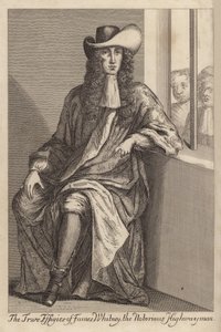 Het ware beeltenis van Fames Whitney, de beruchte struikrover door English School