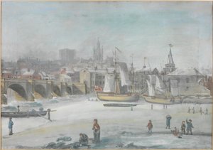 De Tyne Brug - De Grote Vorst, 1784 door English School