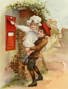 De Dorpsbrievenbus door English School