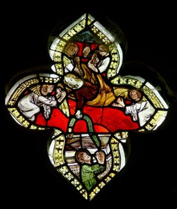 De Maagd laat haar gordel aan St. Thomas bij haar Hemelvaart, ca. 1325-50