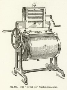 De klinker Ito wasmachine door English School