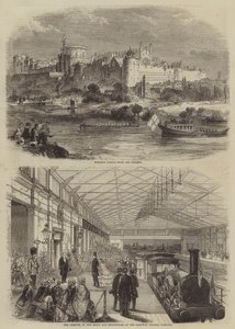 Het huwelijk van de prinses koninklijk (gravure)