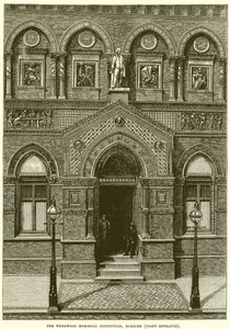 Het Wedgwood Memorial Instituut, Burslem (Vooringang) door English School