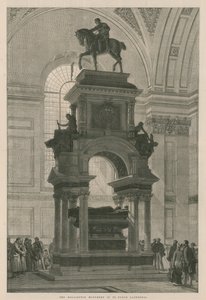 Het Wellington Monument in St Paul