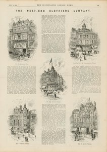 The West End Clothiers Company door English School