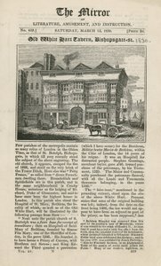 The White Hart Tavern, Bishopsgate Street door English School
