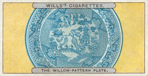 Het Wilgenpatroon Bord door English School