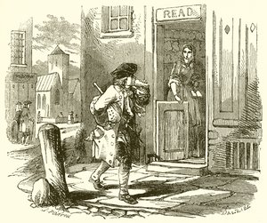 De Jonge Benjamin Franklin door English School