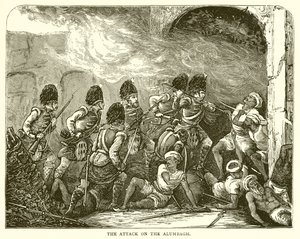 De aanval op de Alumbagh (1857)