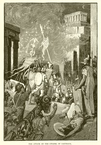 De aanval op de citadel van Carthago door English School