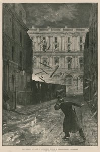 De poging om overheidskantoren op te blazen in Charles Street, Westminster