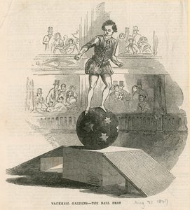 De balprestatie, Vauxhall Gardens, Londen